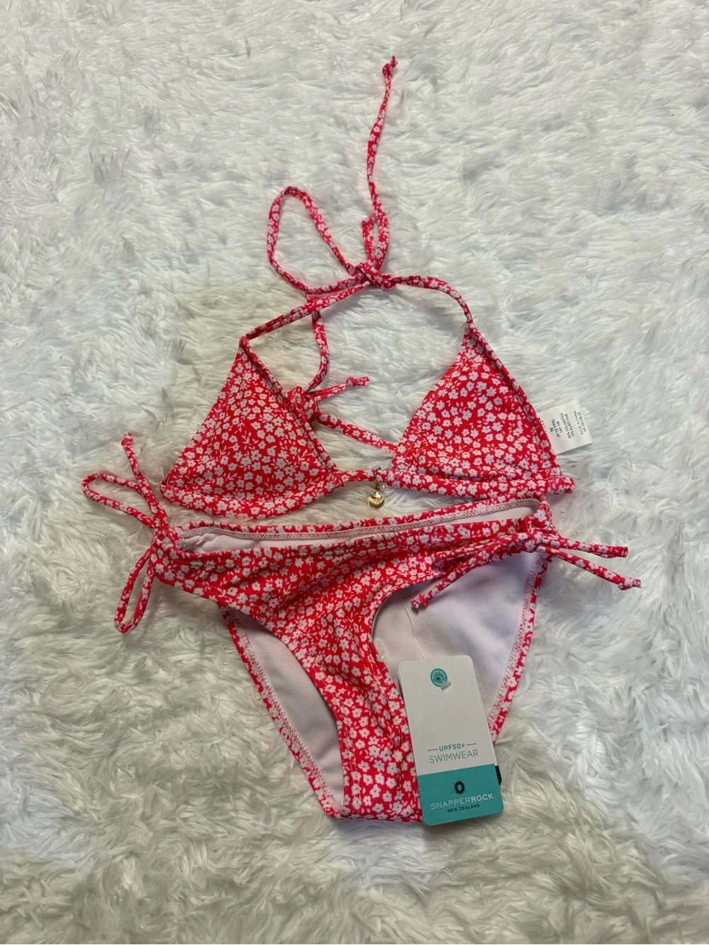 Snapper Rock DITSY BLOOM TEEN TRIANGLE BIKINI
